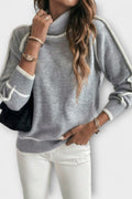 Sofia – High-Neck Jumper – M