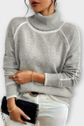 Sofia – High-Neck Jumper – L