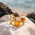 Sofie – Golden sun rings – image 2