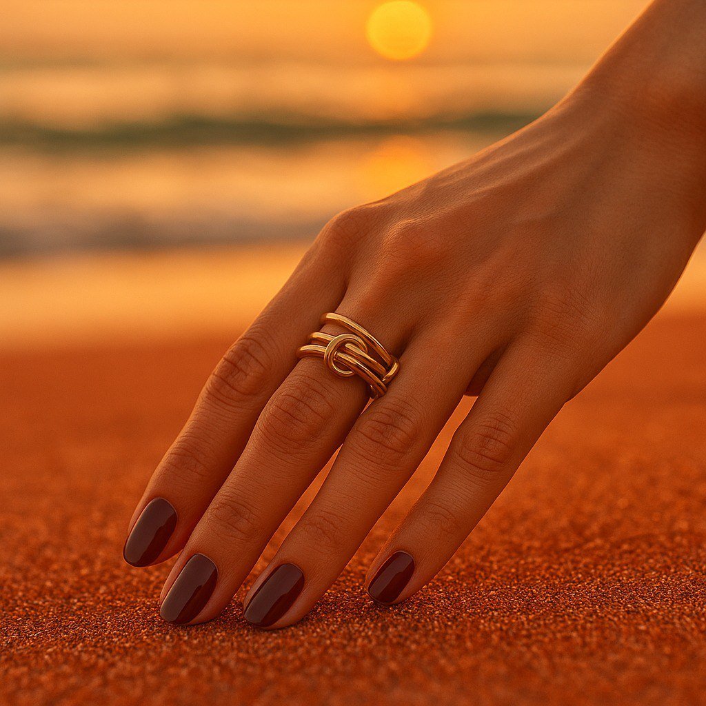 Sofie – Unique gold ring – 15