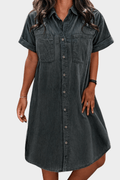 Solveig – Denim dress – Light Blue / M