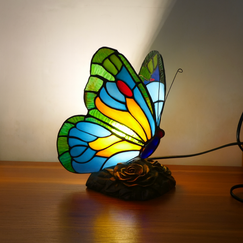 Butterfly Tiffany lamp