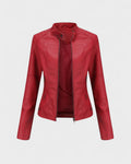 Sophia – Leather jacket – Black / L