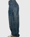 Stella – Diamond pants – Dark Blue / M