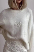Tanja – Elegant Knitted Jumper – Grey / S