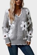 Thea – Floral shirt – L