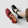 Thea – Supportive Mary Jane Shoes – Black / 38
