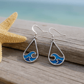 Thilde – Dove shaped earrings – image 3