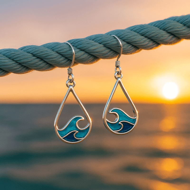 Thilde – Dove shaped earrings