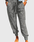 Thilde – Lion Print Pants – Green / L