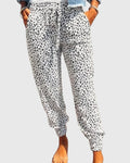 Thilde – Lion Print Pants – Green / XL