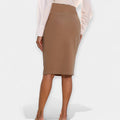 Thilde – Midi Skirt – Beige / M