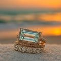 Trine – Turquoise ring set – 15