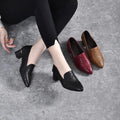 Valerina – Leather Shoes – Black / 36
