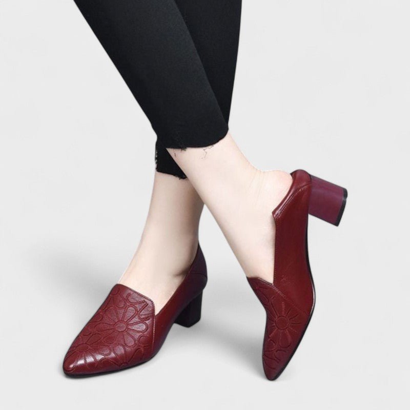 Valerina – Leather Shoes – Black / 35