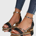Vibeke – Supportive Sandals – Black / 36