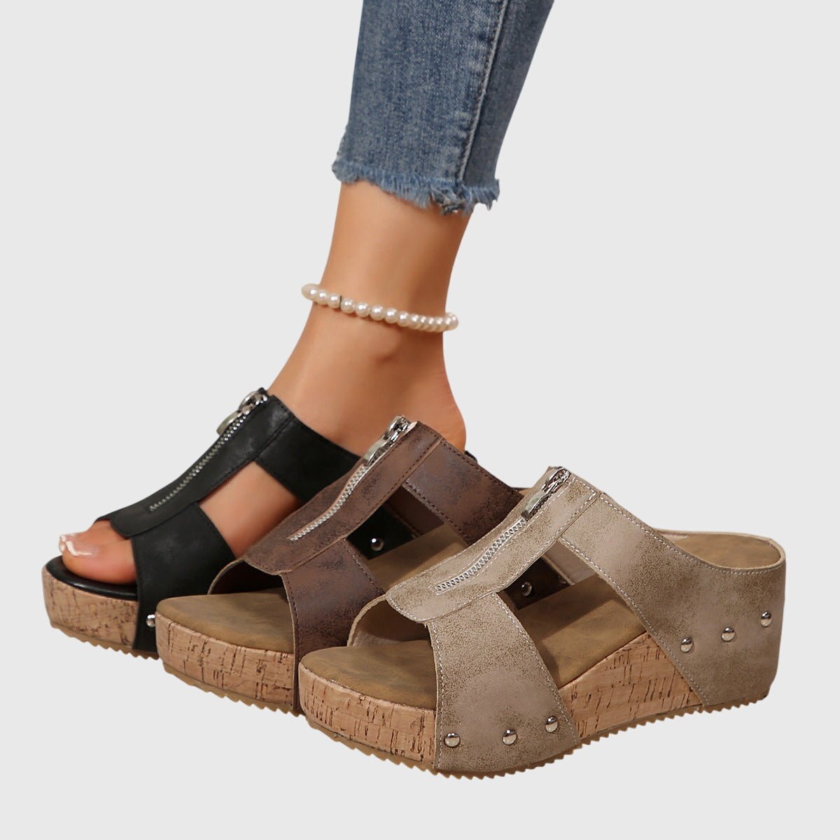 Vibeke – Sandals – Black / 36