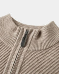 Vilhelm – Basic Half-Zip Jumper – Blue / M
