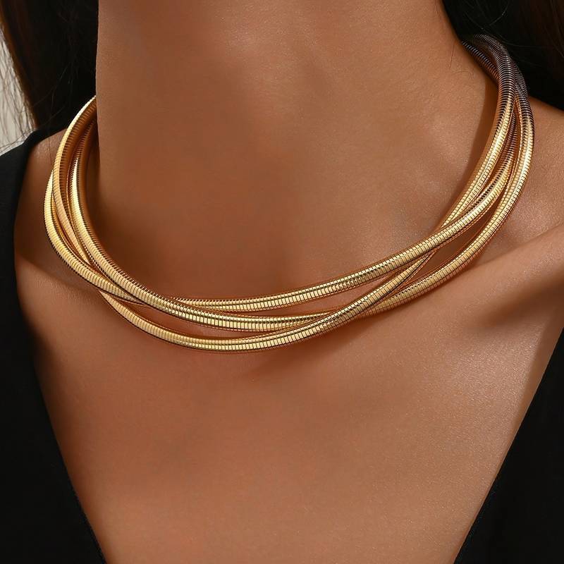 Vintage Gold Layer Chain