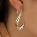 Vintage Gold Plated Dangle Earrings
