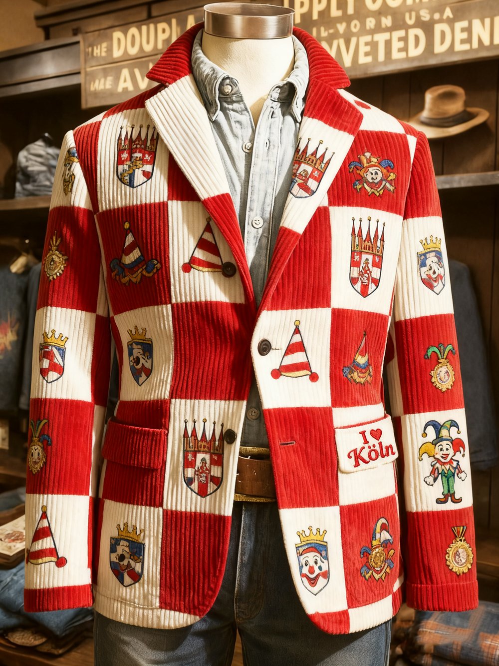 Club Alaaf Vintage Jacket – S