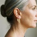 Vintage Earrings in Gold – image 2