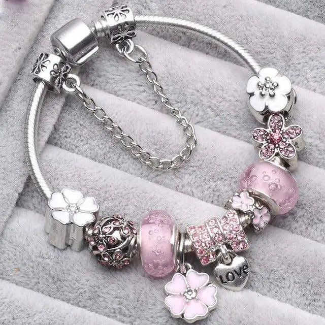 Vintage bracelet in rose gold – 16