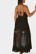 Viola – Transparent dress – Black / XL
