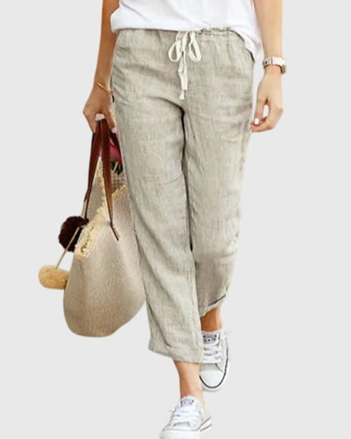 Zanra – Pants – Apricot / S
