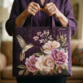 Bolsa Artesanal - Colibríes y Orquídeas