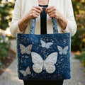 Bolsa Artesanal - Mariposa Plateada