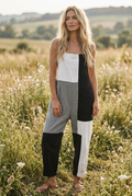 Comfortable printed overalls