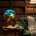 Boho Chic Mushroom Flower Lamp – image 2