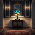 Boho Chic Mushroom Flower Lamp – image 3